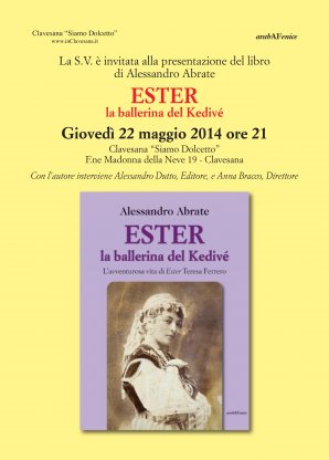 Ester la ballerina del Kedivé a Clavesana giovedì 22 alle ore 21