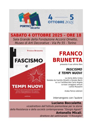 Locandina: Portici di Carta