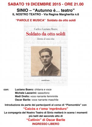 Soldato da otto soldi a Sinio