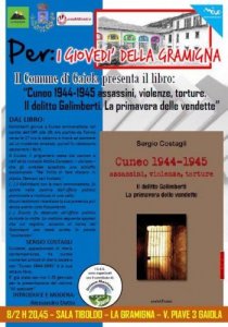 Cuneo 1944-1945 presentazione a Gaiola