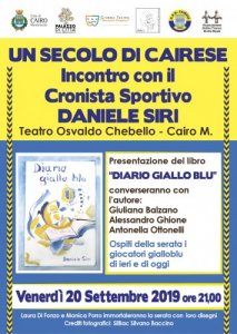 Diario Gialloblù a Cairo Montenotte