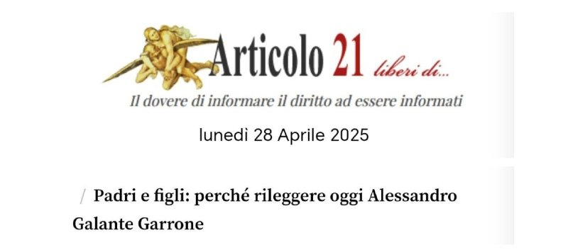 Rileggere oggi Galante Garrone